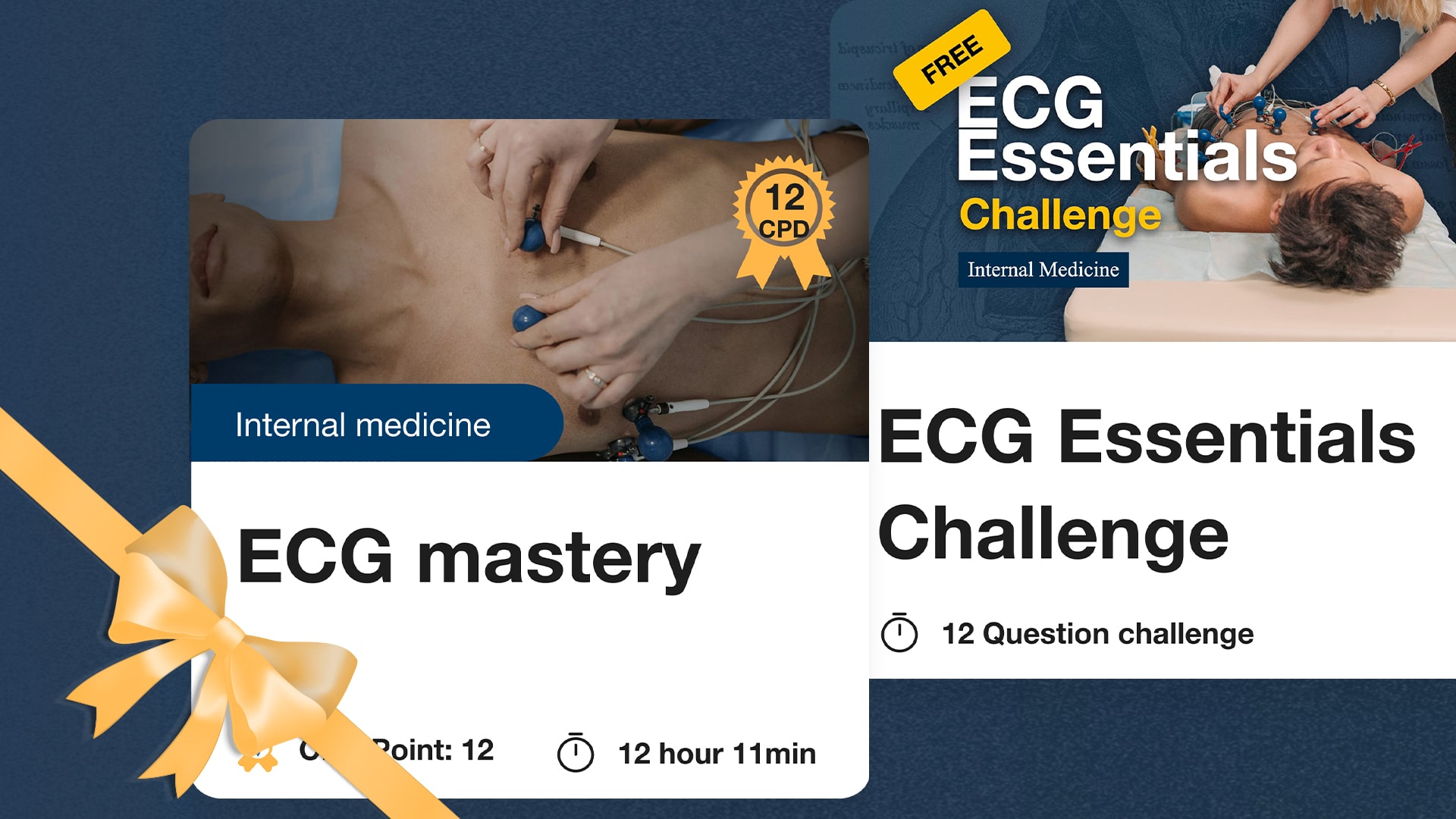 This two-course bundle combines the ECG Essentials Challenge and our flagship ECG Mastery Course